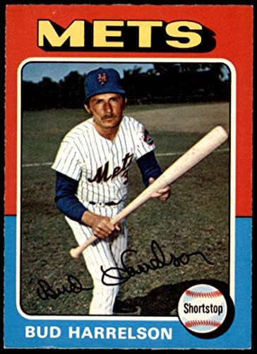 1975 O-Pee-Chee # 395 Bad Харелсън Ню Йорк Метс (Бейзболна картичка) EX/MT Метс