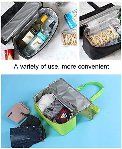Пазете портативен двухслойную сетчатую спортна чанта за плаж, пикник през рамо за съхранение чанта (черна). (Цвят: Червен)