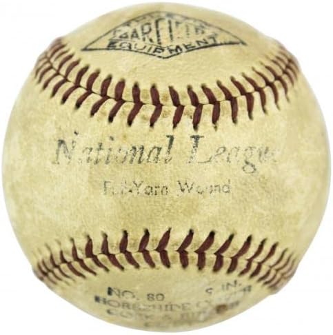 Джаки Робинсън От Доджърс с надпис най-Добри пожелания, Подписано NL Baseball JSA #Z61822 - Бейзболни топки с автографи