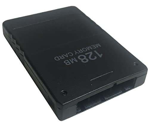 Игрална карта памет Hyamass 128 MB (2043 блок) за PS2, Високоскоростна Карта памет за запазване на игри, Съвместима с Sony Play Station 2 Комплекти, аксесоари за PS2