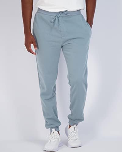 Real Essentials 3 опаковка: Мъжки спортни Ежедневни панталони за джогинг отвътре Tech с джобове (предлагат в модели Big & Tall)