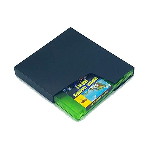 Игри касета Classicgame NES с пылеуловителем, най-добрият 143 1, с функция за запис (прозрачен зелен)