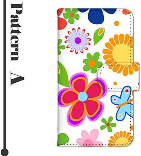 Калъф за смартфон Флип–тип, съвместим с всички модели лаптопи с принтом WN - 001, на горния капак на лаптопа с флорални принтом Flower - това е калъф с цветна UV-принтом, фиг