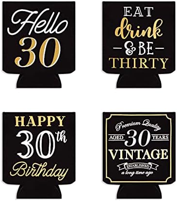 Охладители за бирени кутии на 30-ия рожден ден Наздраве to 30 Years Variety (12 опаковки)