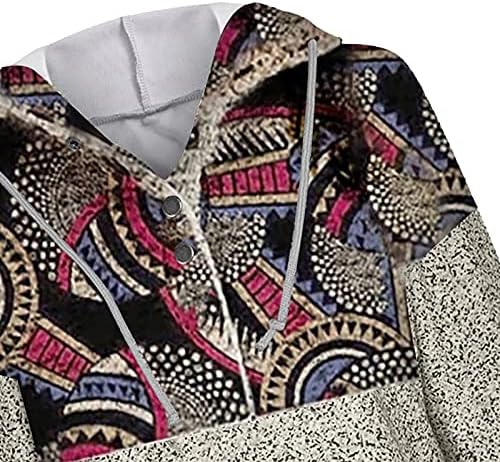 Палто от изкуствена кожа FOVIGUO, Тениски Големи Размери за Жените, Зимно Тенденция Рокля с Дълъг Ръкав, Тениска с кръгло деколте и Фина Звезда, Комфортна