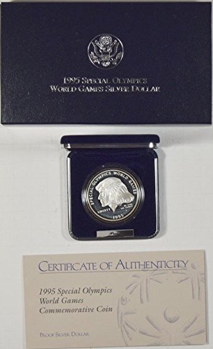 1995 P Специални Олимпийски игри, Световни Игри Идват в оригиналната опаковка монетния двор на САЩ с разбивка по доларова