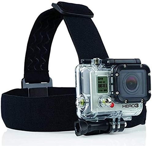 Комбиниран комплект аксесоари за екшън камери Navitech 8 в 1 със сив калъф - Съвместим с екшън камера BOSEMSA