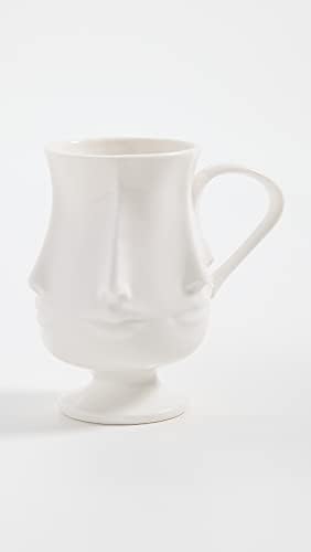 Чаша Джонатан Adler Women ' s Muse Фрида, Бяла, Един размер