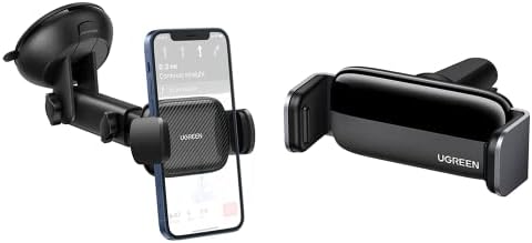 UGREEN Автомобилен Комплект за закрепване на телефона върху отдушник с Автомобил от притежателя на Телефона, Вендузата