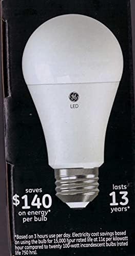 Преносими led лампи с общо предназначение GE Soft White мощност 100 W A19 (4 бр.)