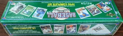 1990 Новата бейзболна Горната палуба, фабрично запечатани набор от 800 картички A65083, Нови бейзболни картички с класификация