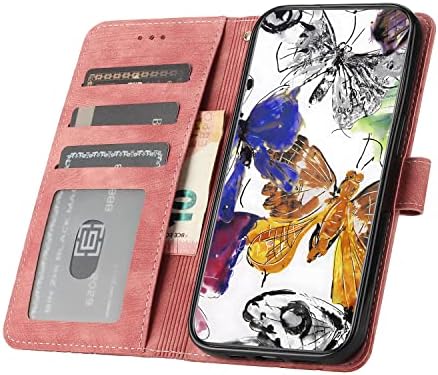 Чанта-портфейл Mavis's Дневник за iPhone 8, съвместим с iPhone 6| 7| 8| SE2| SE3, елегантен калъф-награда от изкуствена