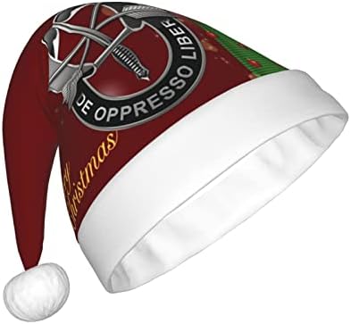 Армейски специални сили, забавна плюшен шапка на дядо коледа за възрастни, Коледна шапка за жени и мъже, празнична коледна шапка
