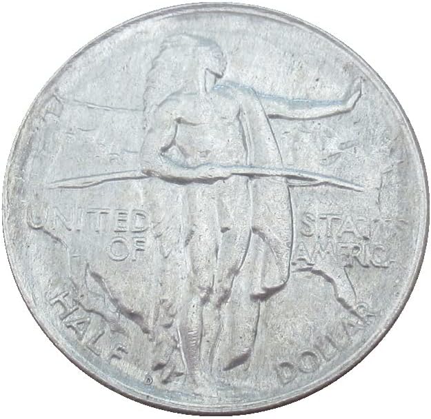 Възпоменателна Монета в Полдоллара САЩ, 1939 г., Чуждестранна Копие, сребърно покритие
