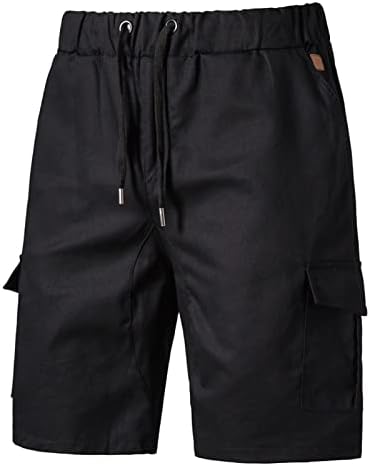 Къси панталони-карго за Мъже, Обикновена Издържат Топене, Основно Работно Облекло, Товарни Топене