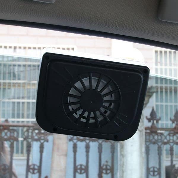 Вентилатор за охлаждане на автомобил на слънчеви батерии Cooler Window Auto Air Vent Вентилатор за Вентилация Преносим