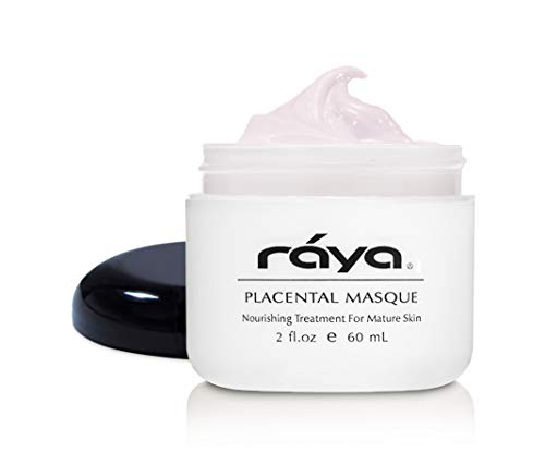 Raya Placental Masque (606) | Подхранваща маска за лице за суха или Избледняване на кожата се Възстановява и помага за