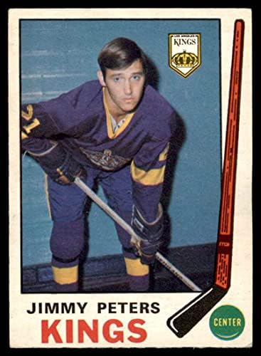 1969 O-Pee-Chee 143 Джими Питърс Лос Анджелис Кингс-Хокей на лед (Хокей на карта) VG Kings-Хокей на лед