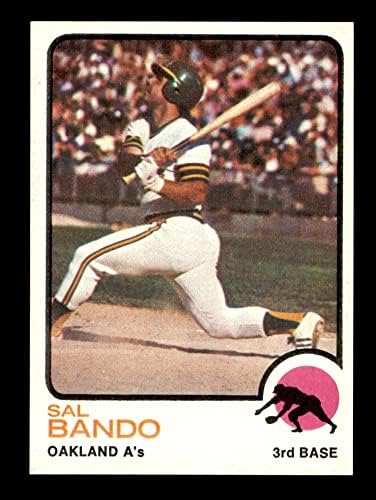 1973 Topps 155 Сол Bandow Оукланд Атлетикс (бейзболна картичка) NM / MT Атлетикс