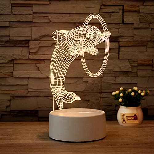 Лека нощ zegenmall, 3D Иллюзионный лампа във формата на Айфеловата кула, Подаръци, изненади за деца, Подходящ е за оформяне