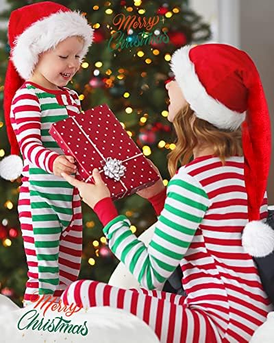 Дълги шапки на Дядо Коледа, коледни кадифени шапки за възрастни, запазването на топлина, зимна коледен костюм