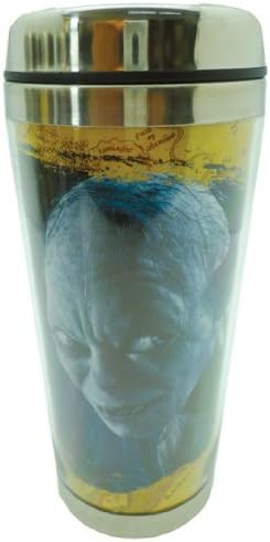 Подарък 7-инчов Пътна чаша Westland от Акрил и неръждаема стомана, 16 унции, Властелинът на Пръстените Фродо и Сэмвайз